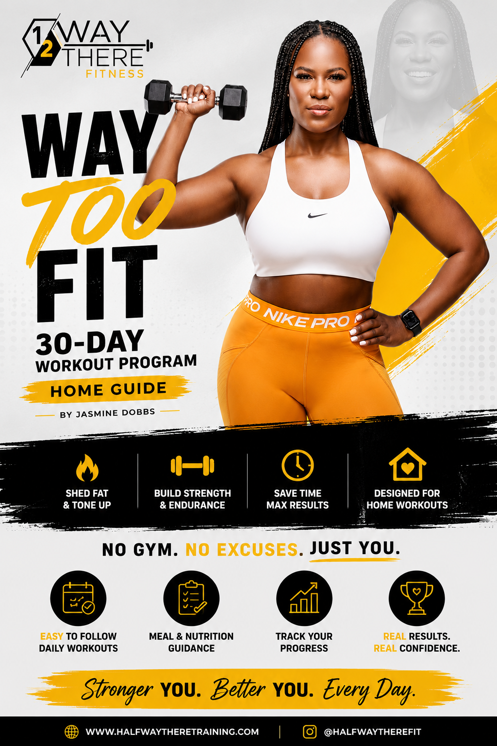 WAY TOO FIT 30-DAY WORKOUT PROGRAM: Home Guide